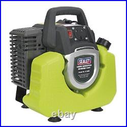 Sealey G1000I Generator Inverter, 1000W, 230V, Green