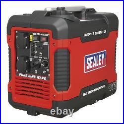 Sealey Generator Inverter 2000W 230V 4-Stroke Engine Part No. G2000I