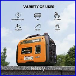 Silent Generator 3000 W 2800 W 21.5kg Pure Sine Wave ECO Overload Protection