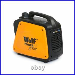Silent Inverter Generator Wolf 1200w Petrol 4 Stroke Portable Camping Power