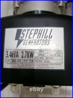 Stephill generator year 2021 honda petrol generator GX200