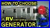The Best Generator For Rv Camping