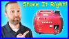 The Right Way To Store The Honda Eu2200i Generator For Long Term Storage