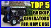 Top 5 Best Backup Generator For Home Use 2021 Dual Fuel