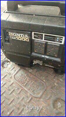 Used honda petrol generator Ex1000