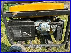 Used portable petrol generator