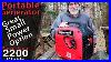 Very Quiet Portable Gas Generator For Rv Camping Or Remote Power