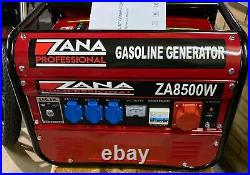 Zana Professional 8.5KVA Petrol Generator (ZA 8500 W) RRP Euro 1459