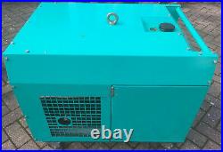Zephir 7KVA (5.6KW) Super Silent Petrol Generator only 53 Hours use from New